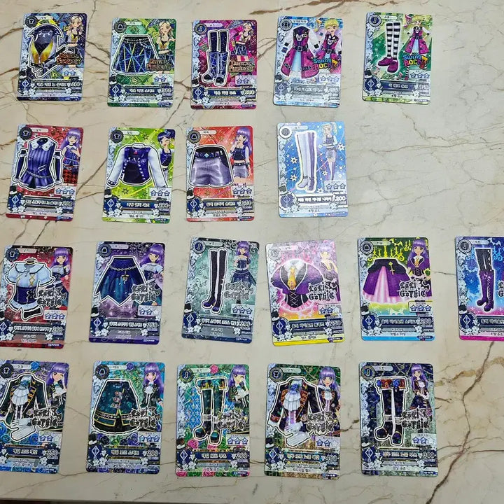 [BUNJANG] Aikatsu! Premium Rare Card Bundle Set / 아이엠스타 카드 (프리미엄 레어 카드 1장, 일괄)