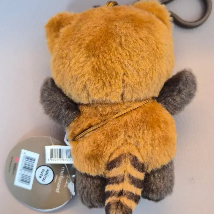 [BUNJANG] Moffsand Raccoon Plush Keychain / [새상품] 모프샌드 너구리 인형 키링