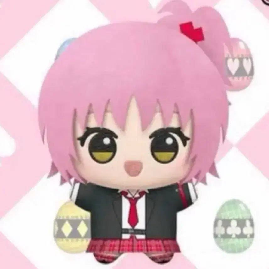 [BUNJANG] Shugo Chara Hinamori Amu Chibi Plush / 캐릭캐릭체인지 히나모리 아무 치비구루미 치비 누이 인형