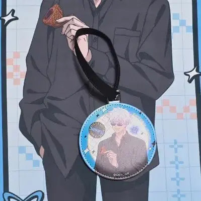 [BUNJANG] Jujutsu Kaisen Gojo Tapestry &amp; Keyring Bundle Set / 주술회전 고죠 테피, 키링 일괄