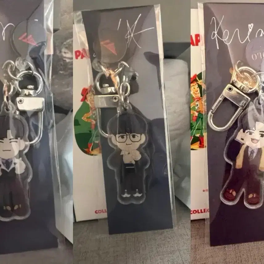 [BUNJANG] T1 Keria League of Legends Player Zeus 3-Piece Keychain Set / T1 polo 키링 제우스 오너 케리아 3종 리그오브레전드 선수