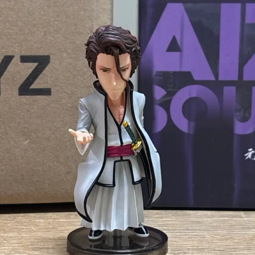 [BUNJANG] Bleach Aizen Sousuke YZ Resin World Collectable Figure / 블리치yz 아이젠소스케 레진월콜피규어