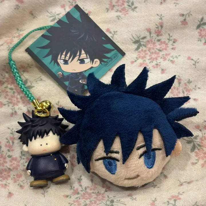 [BUNJANG] Jujutsu Kaisen Megumi Kitancube &amp; Fuputito Badge Set / 주술회전 메구미 키탄클럽 &amp; 푸티토 뱃지