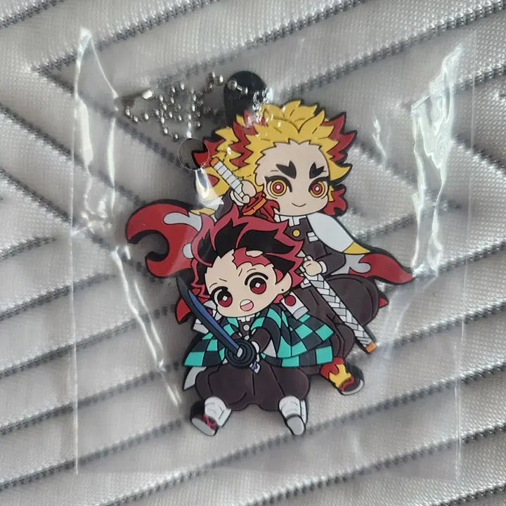[BUNJANG] Demon Slayer Rubber Mascot Bodykore Vol. 4 Tanjiro &amp; Kyojuro / 귀멸의 칼날 러버 마스코트 바디코레 버젼4 탄지로 &amp; 쿄주로