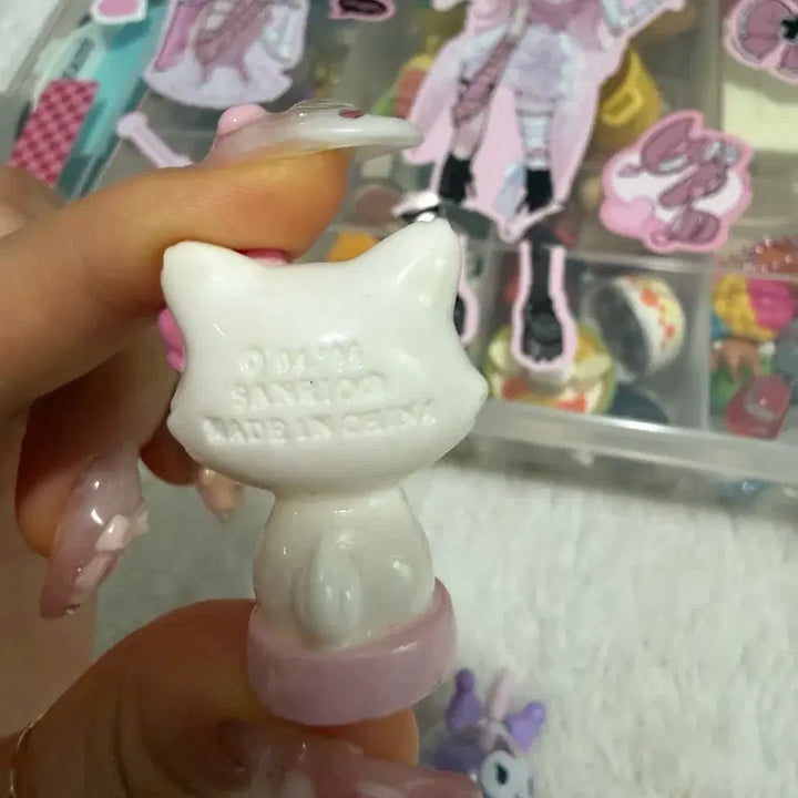 [BUNJANG] Sanrio Classic Kitty &amp; Kuromi Mini Figurines / 고전키티 챠미키티 쿠로미 미니 피규어 산리오