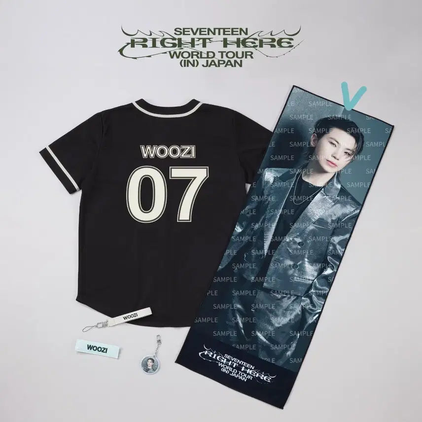 [BUNJANG] SEVENTEEN Right Here Japan Big Photo Towel / 라잇히어 재팬 빅 포토 타월