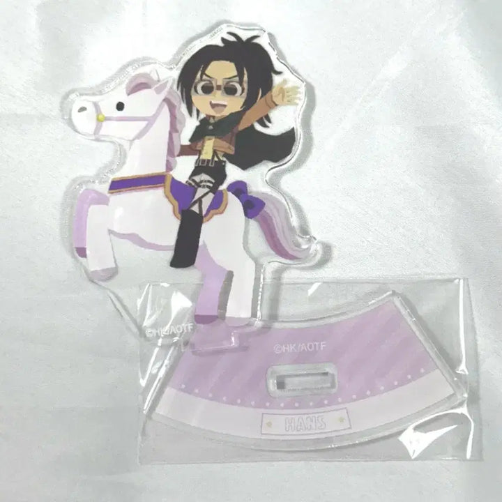 [BUNJANG] Attack on Titan Erwim Smith SD Acrylic Stand (Unused) / 진격의거인 애니크 기마 SD 아크릴 한지 (미사용)