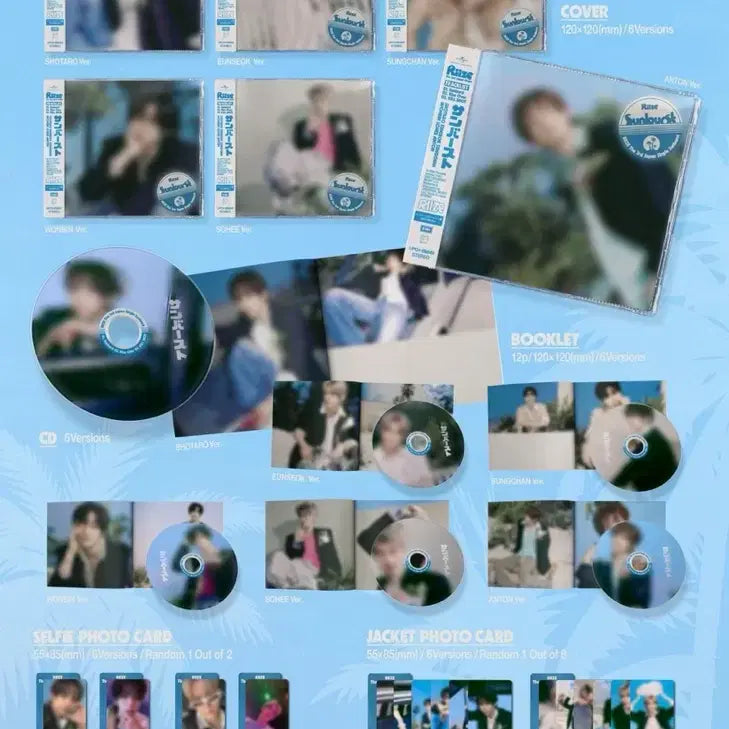[BUNJANG] RIIZE Sunburst Japanese Album Individual Version Sungchan Eunseok Sohee Anton Wonbin Photocard / 라이즈 RIIZE Sunburst 일본 앨범 개인반 은석 앤톤 원빈