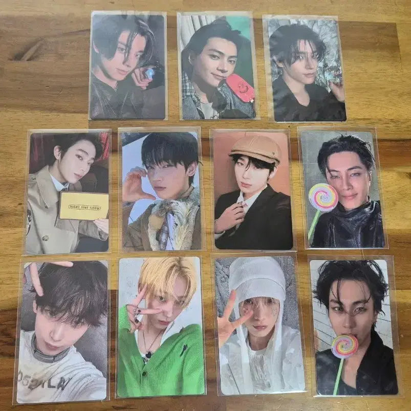 [BUNJANG] ENHYPEN Sunoo Jungwon Jay Jake Photocard Bundle Set / 엔히이픈 선우 정원 제이 제이크 포카 일괄 판매