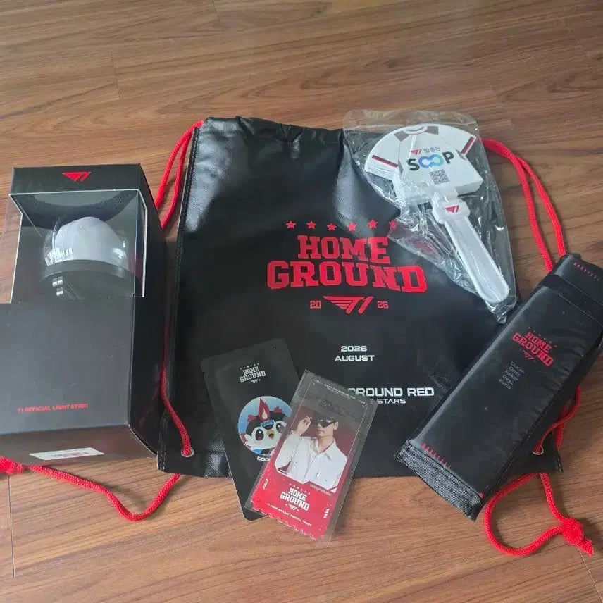 [BUNJANG] T1 2026 Homeground Cheer Stick Set / T1 2026 홈그라운드 응원봉 세트
