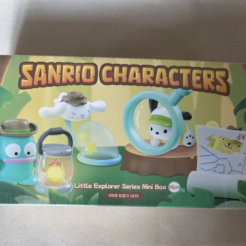 [BUNJANG] Sanrio Explorer Series Random Box Bundle (Sealed) / 미개봉) 산리오 랜덤 풀박 탐험가시리즈 랜박 풀박스 포챠코 한교동 폼폼푸린 시나모롤