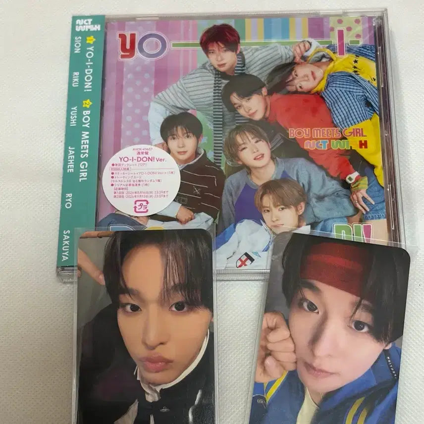 [BUNJANG] NCT WISH Riku Yoidon Japan Album Yoimido Bomitgirl First Press Limited Photocard / 엔시티 위시 리쿠 요이돈 일본 앨범 요이동 보밋걸 초회한정 포카 보이미츠걸