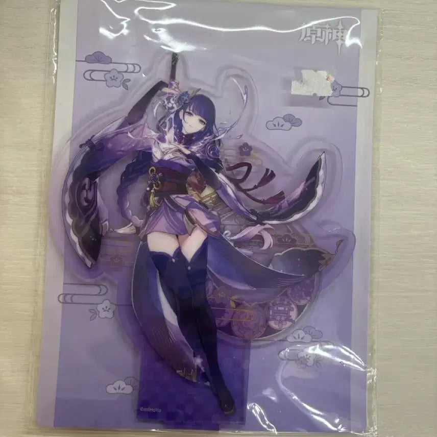 [BUNJANG] Genshin Impact Raiden Shogun Acrylic Stand / 원신 라이덴 아크릴스탠드