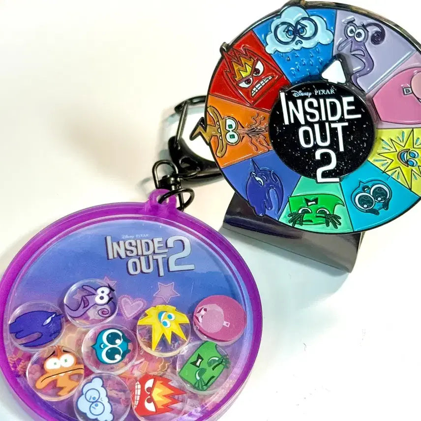 [BUNJANG] Inside Out 2 Emotion Sign Keychain Bundle Set / 인사이드아웃2 감정표지판 키링 일괄