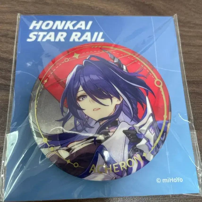 [BUNJANG] Honkai Star Rail Acheron Can Badge / 붕괴 스타레일 아케론 캔뱃지