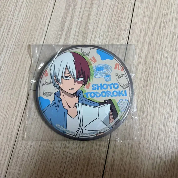 [BUNJANG] My Hero Academia Todoroki Shoto Large Can Badge (Sealed) / [정품/미개봉] 나의 히어로 아카데미아(히로아카) 토도로키 쇼토 대형 캔뱃지