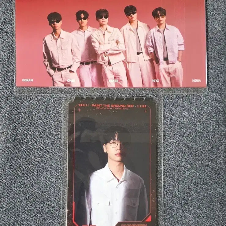 [BUNJANG] T1 Home Game Day 2 Postcard + Original Ticket 5-Member Set / T1 홈그 2일차 엽서+오리지널 티켓 5인 세트
