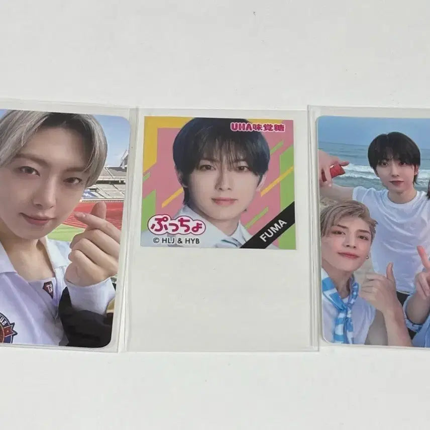 [BUNJANG] Fuma Makki Lucky Draw Photocard &amp; Putcho Sticker Bundle Set / 후마 마키 타키 포카 풋쵸 스티커 양도