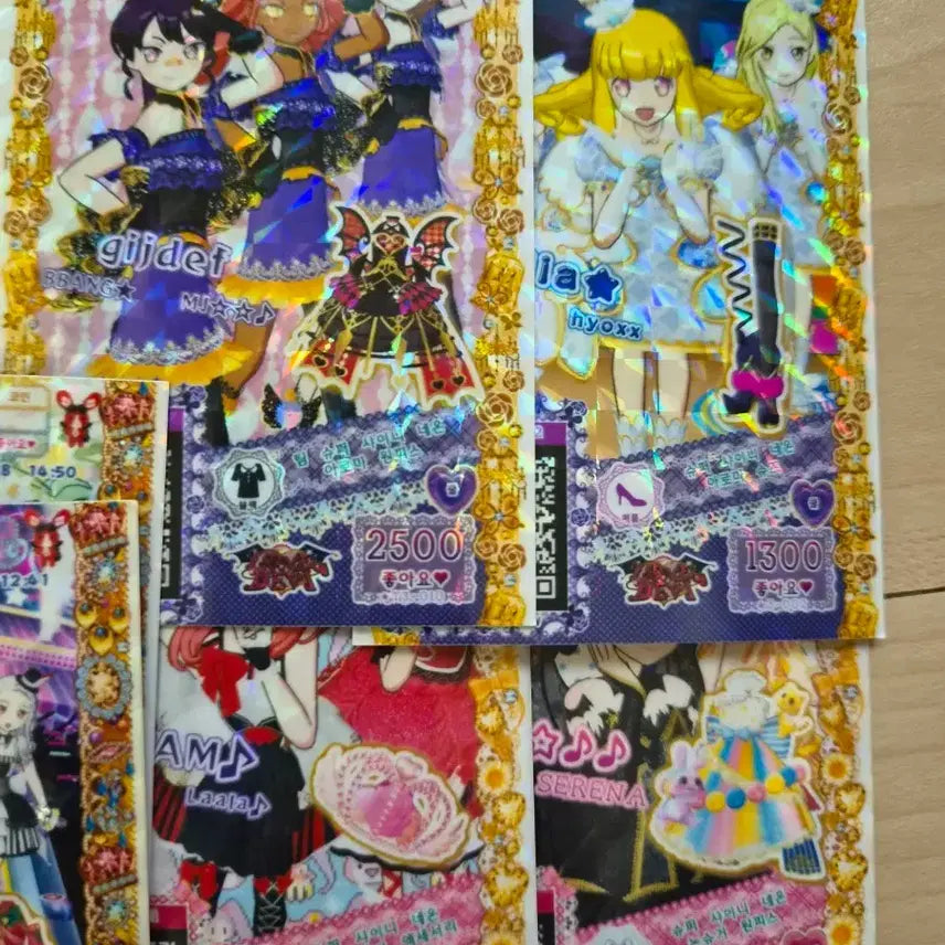 [BUNJANG] PriPara Ticket Bundle Set - Aroma, Faruru, Non Sugar Super Shiny Neon Coord / 일괄) 프리파라 티켓 아로마,파루루,논슈거 슈퍼 샤이니 네온 코디 판매
