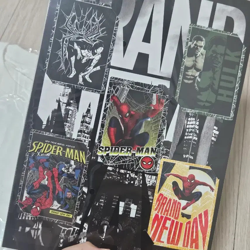 [BUNJANG] Spider-Man Brand New Day Goods Card Set / 스파이더맨 브랜드 뉴 데이 굿즈 카드