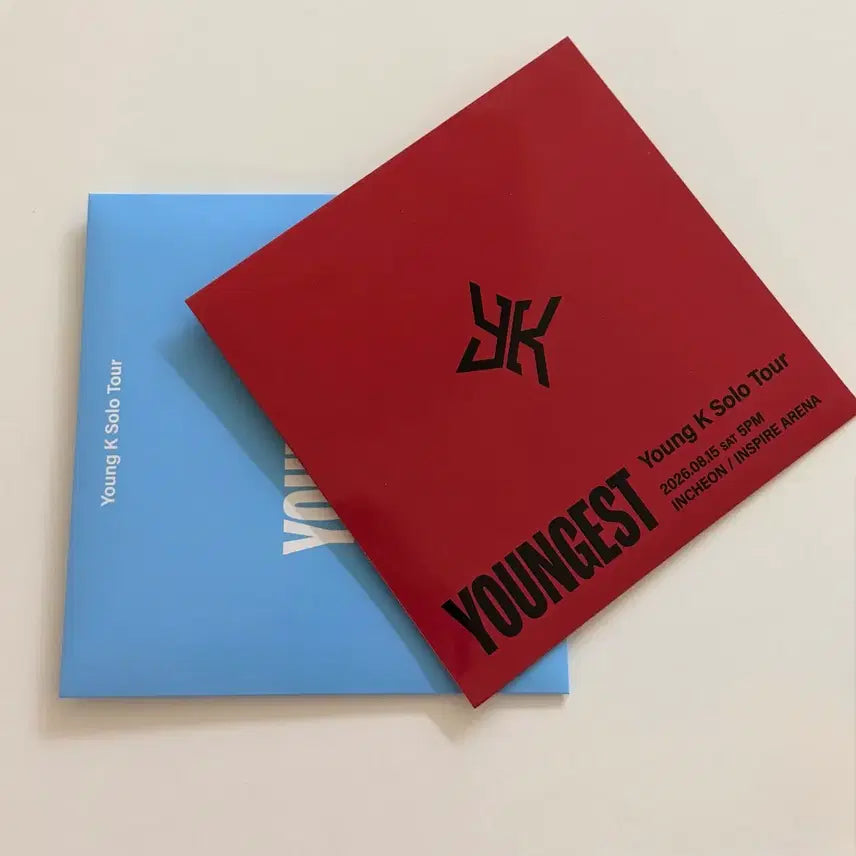 [BUNJANG] Young K Solo Tour YOUNGEST Concert Goods Bundle Set / Young K 솔로 투어 YOUNGES데이식스, 중콘입장기프트+팬시프트