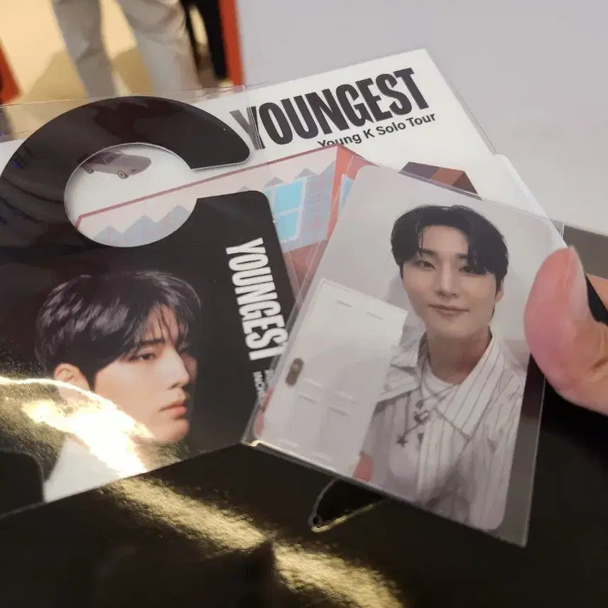 [BUNJANG] Young K Solo Concert First Day Entrance Gift Sticker Photocard Ring Set / 영케이 솔로 콘서트 첫콘 입장 기프트
