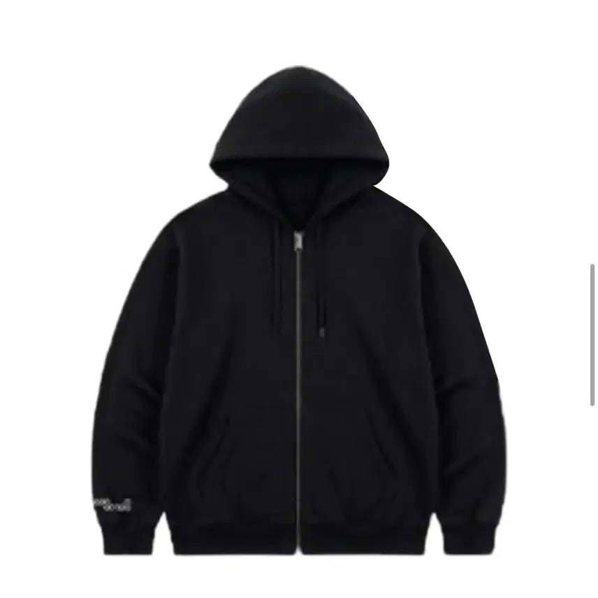 [BUNJANG] BIGBANG 20th Anniversary Cosmos Zip-Up Hoodie Black / 빅뱅 20주년 기념 코스모스 집업 후드 블랙