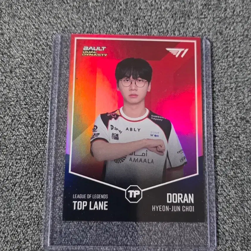 [BUNJANG] T1 Doran 2026 Dual Dynasty Hologram Trading Card / T1 도란 홀로그램 젠지 에디션 티원 Bault Doran