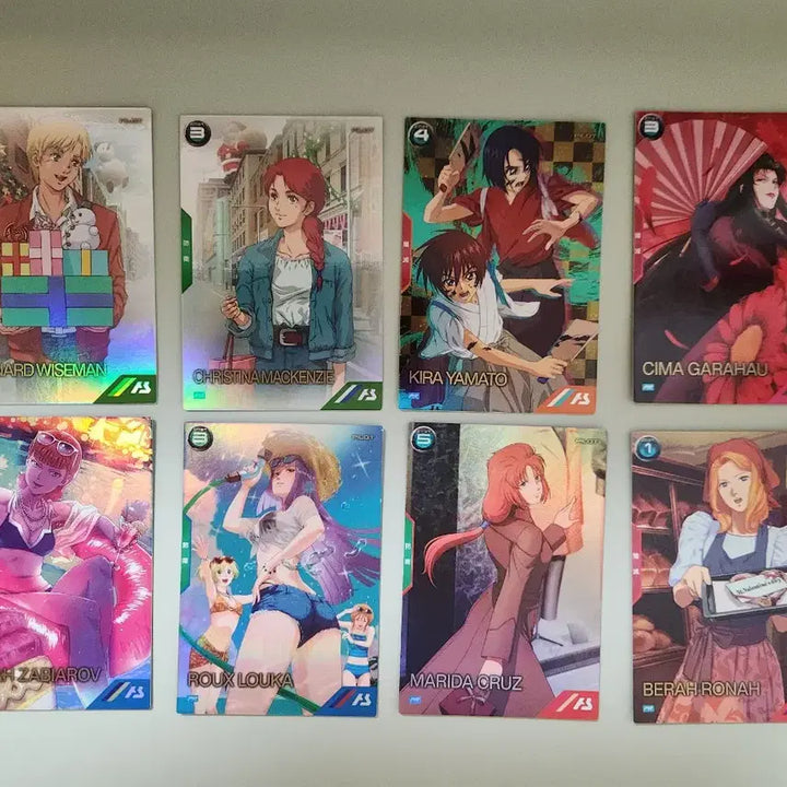 [BUNJANG] Arsenal Base Gundam Character Card Bundle Set / 아세날 베이스 건담(등장인물) 카드 일괄