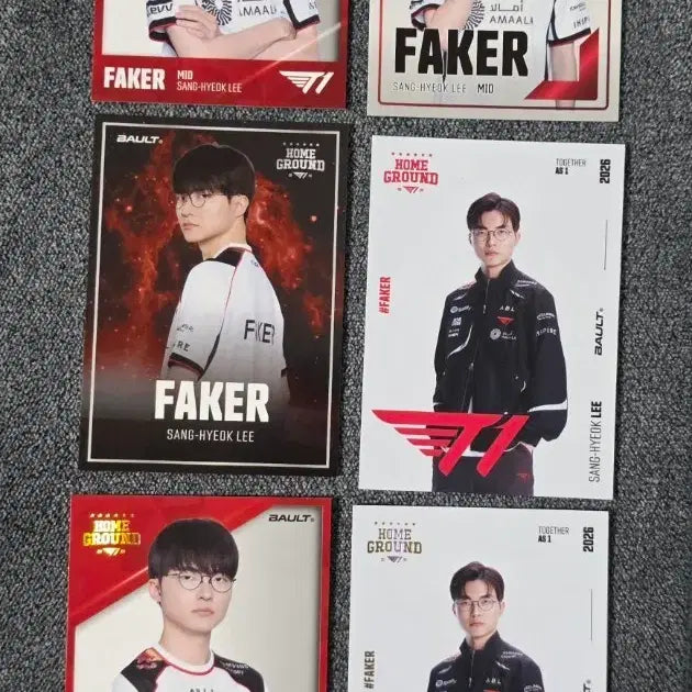 [BUNJANG] T1 Faker Homeground Edition Trading Card / T1 페이커 홈그라운드 에디션 티원 Bault faker 토레카