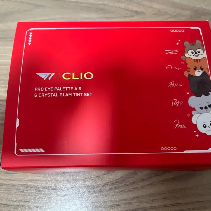 [BUNJANG] T1 Clio Magnet Sticker Box / 티원 T1 에이블리 굿즈 클리오 마그넷 스티커 상자