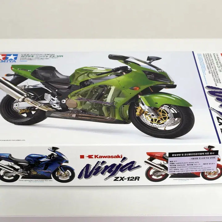 [BUNJANG] Tamiya 1/12 Kawasaki Ninja ZX-12R Model Kit 14084 / 타미야 1대12 가와사키 Ninja ZX-12R 14084