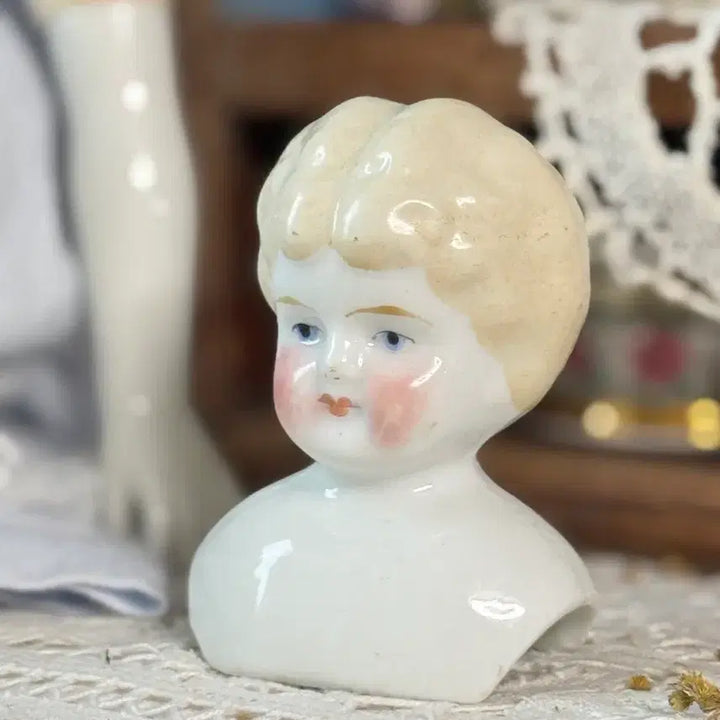 [BUNJANG] Antique German China Head Doll / 독일 앤틱  헤드돌
