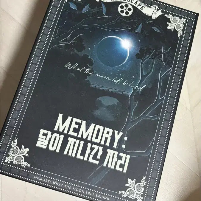[BUNJANG] KeiScape MEMORY The Place Where the Moon Passed Board Game / 키이스케이프 MEMORY 달이 지나간 자리 보드게임
