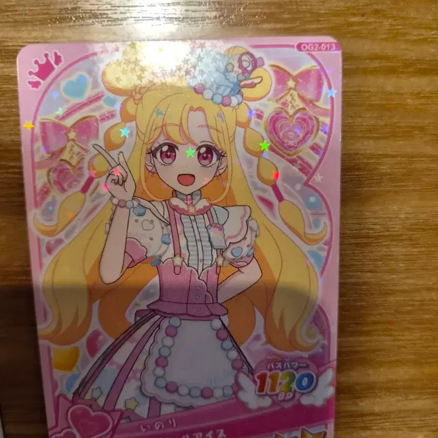 [BUNJANG] Onegai I-Pri Gummi Card 2 Inori 3-Star / 오네가이 아이프리 구미 카드 2 이노리 3성