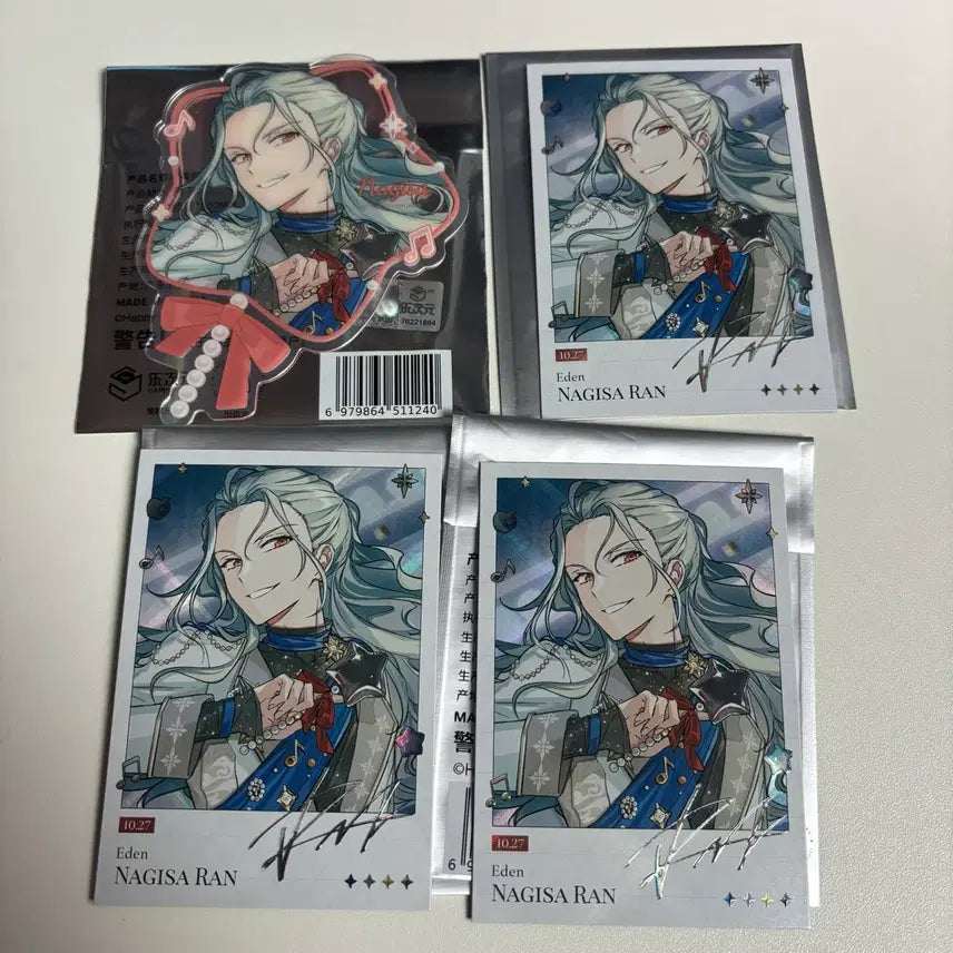[BUNJANG] Ensemble Stars! 10th Anniversary Mobile Fun Popup Polaroid Card Bundle Set Nagisa / 일괄) 앙스타 10주년 모펀 팝업 폴라 클카 나기사