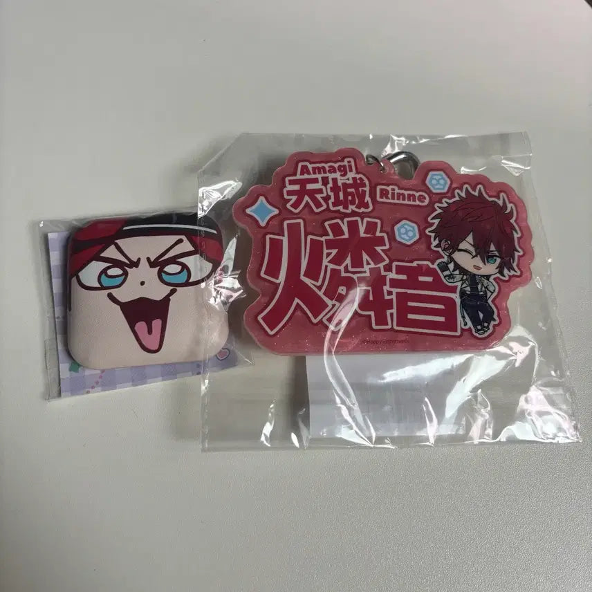 [BUNJANG] Ensemble Stars Chugum Standard Ver. Bubukihime Acrylic Keyring Rinne Bundle Set / 일괄) 앙스타 중스타 부쿠부 캔뱃지 특전 아크릴 키링 린네