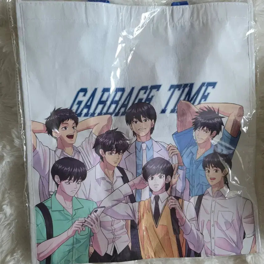 [BUNJANG] Garbage Time Limited Tarpaulin Bag / 가비지타임 한정 타포린 백