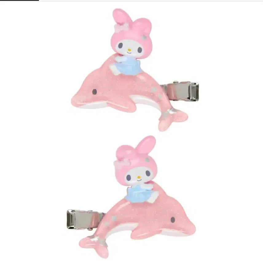 [BUNJANG] Sanrio My Melody Dolphin Series Hairpin / 산리오 돌핀 시리즈마이멜로디 헤어핀