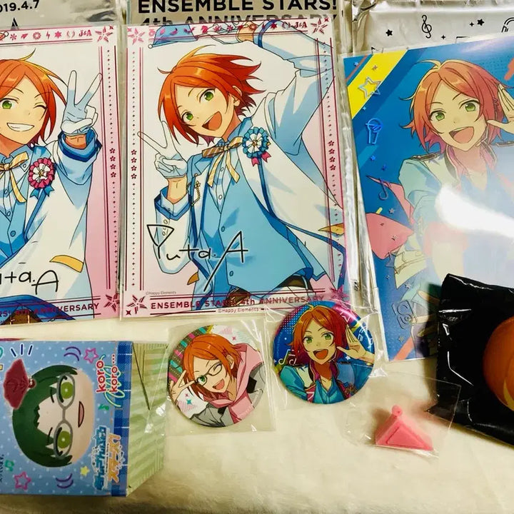 [BUNJANG] Ensemble Stars Twink Hinata &amp; Yuta Bundle Set / 앙스타 소장용 트윙크 굿즈 일괄