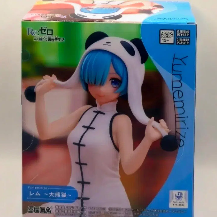 [BUNJANG] SEGA Re:Zero Rem Yumemirize Panda Version Figure (Sealed) / [미개봉]세가 리제로 렘 유메미라이즈 렘 판다 버전