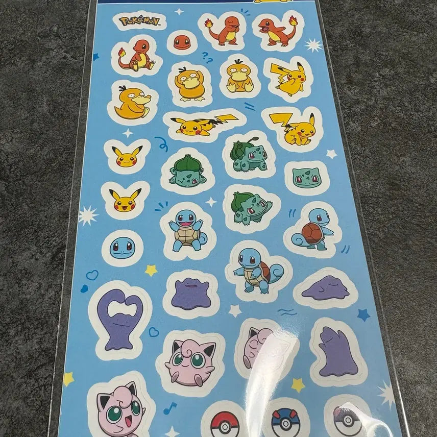 [BUNJANG] Pokemon Stickers New Product / 포켓몬 스티커 새상품