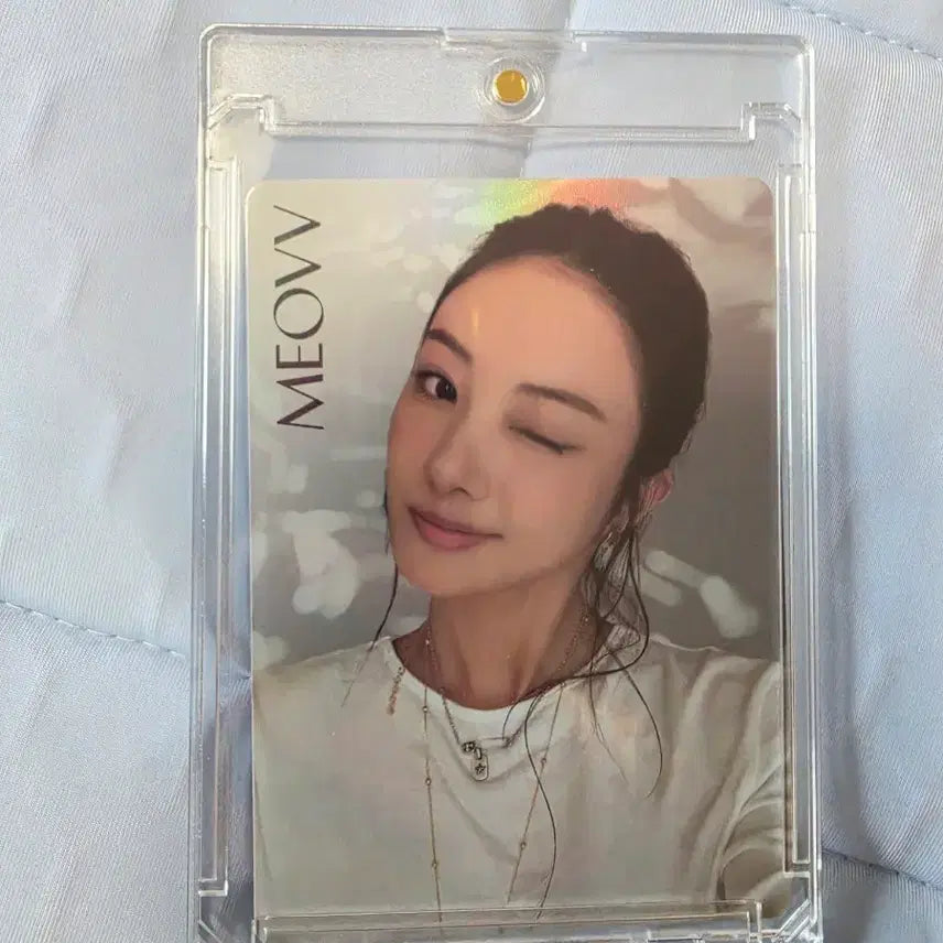 [BUNJANG] Miyaw Cream Limited Promo Gawon Photocard / 미야오 크림 한정 프로모 가원 카드