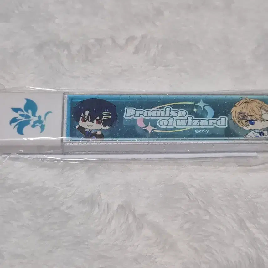 [BUNJANG] Mahoyaku Shinobu Blanche &amp; Heathcliff Blanche Stick Mirror / 마호야쿠 시노+히스 스틱 미러