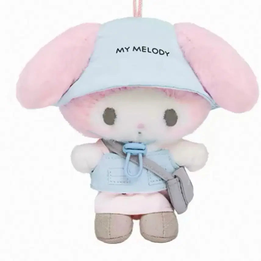 [BUNJANG] Sanrio My Melody China Exclusive Camping Mascot Keychain / 산리오 중국 한정 마이멜로디 마멜 캠핑 마스코트 키링