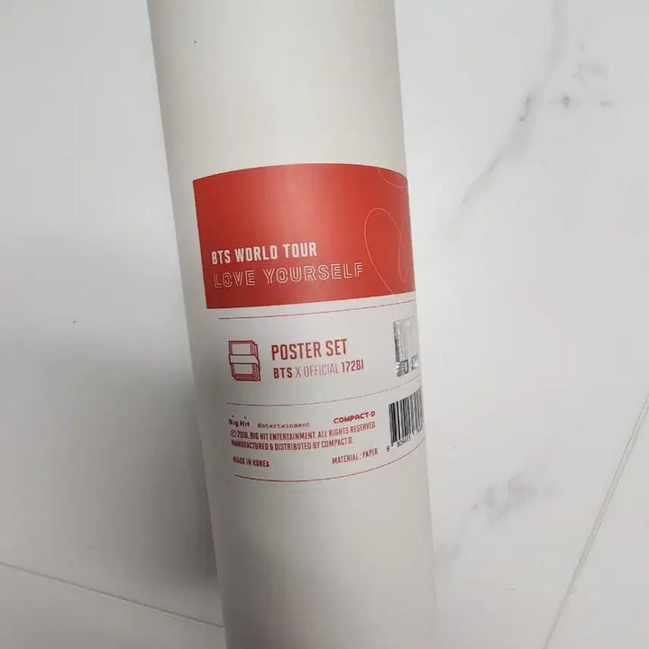 [BUNJANG] BTS LYS Tour Poster Set (Bundle Set, Sealed) / (미개봉 일괄) 방탄 럽셀투어 포스터 세트 BTS LYS TOUR poster set