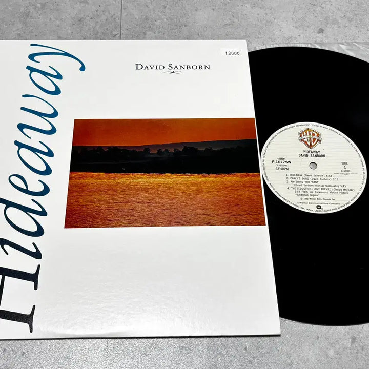 [BUNJANG] David Sanborn Hideaway LP (NM/NM-) / [중고LP] David Sanborn - Hideaway