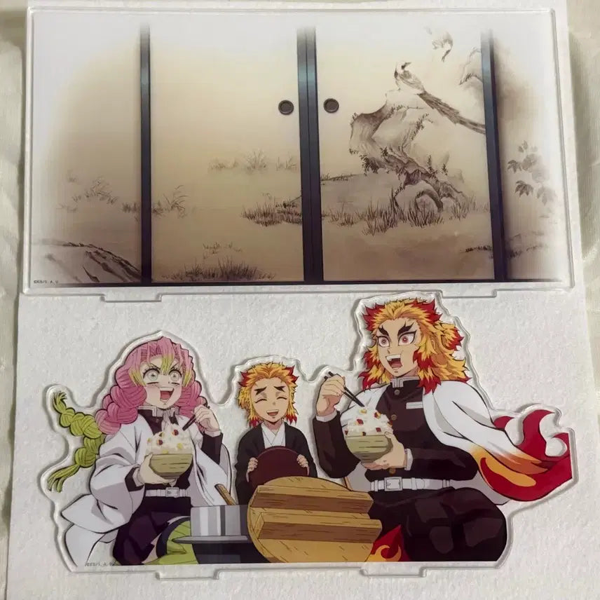 [BUNJANG] Demon Slayer Kyojuro Rengoku Enmusubi Big Acrylic Stand / 귀멸의칼날 렌고쿠 염연사제 웹쿠지 빅아크릴 S상 아크릴 미츠리 센쥬로