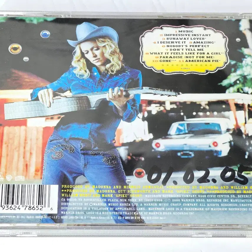 [BUNJANG] Madonna Music 8th Studio Album / 마돈나(Madonna) - Music 정규 8집