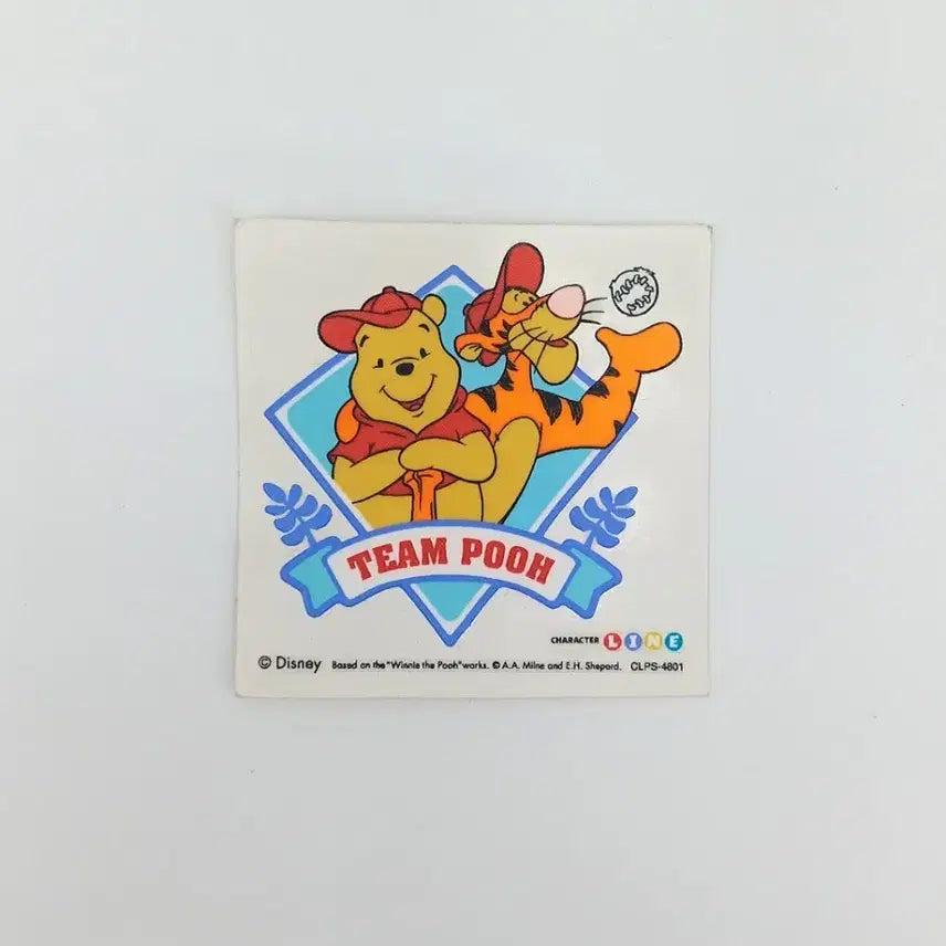 [BUNJANG] Winnie the Pooh Diary Sticker Set - Vintage Disney Stationery / 곰돌이푸 위니더푸 월트디즈니 푸우 다이어리 스티커 고전문구